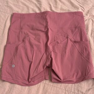 lululemon athletica fast and free shorts Women's Mauve